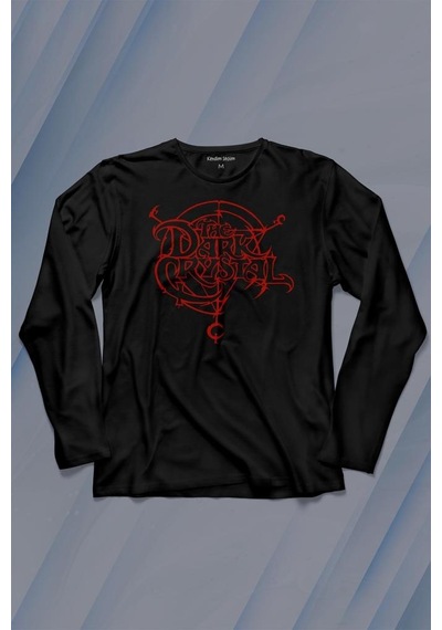 Dark Crystal Movie 1982 Film Retro 80s 90s Uzun Kollu Tişört Baskılı T-shirt 001