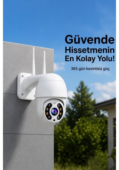 Torima CMR41 Güvenlik Kamerası 360 Derece Dönebilen Wifi Akıllı Ip Kamerası