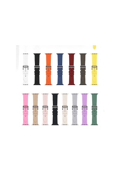 Apple Uyumlu Watch 7 45mm Krd-92 Kordon Turuncu