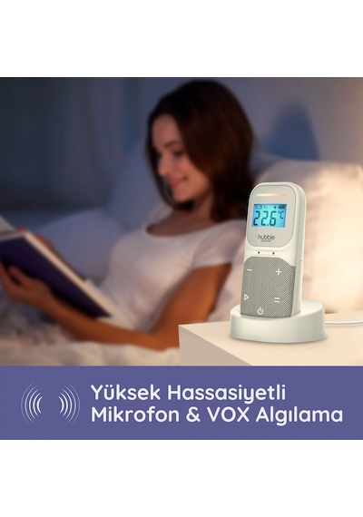 Mey İthalat Hubble Sense Glow Pro Dijital Bebek Telsizi Hbl04