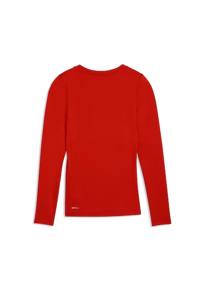 Puma Teamlıga26 Baselayer Genç Uzun Kollu Tişört 660452 01 Kırmızı