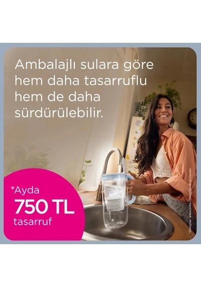 BRITA Maxtra Pro Kireç Uzmanı Yedek Su Arıtma Filtresi 3'lü