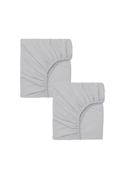 Cotenconcept 2 Adet 40 X 80 + 10 Cm Anne Yanı Lastikli Penye Kumaş Bebek Çarşafı