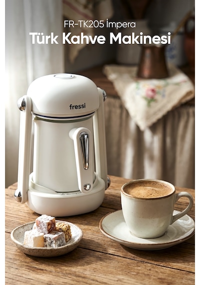 Fressi FR-TK205 Türk Kahve Makinesi Sesli Uyarı Sistemi