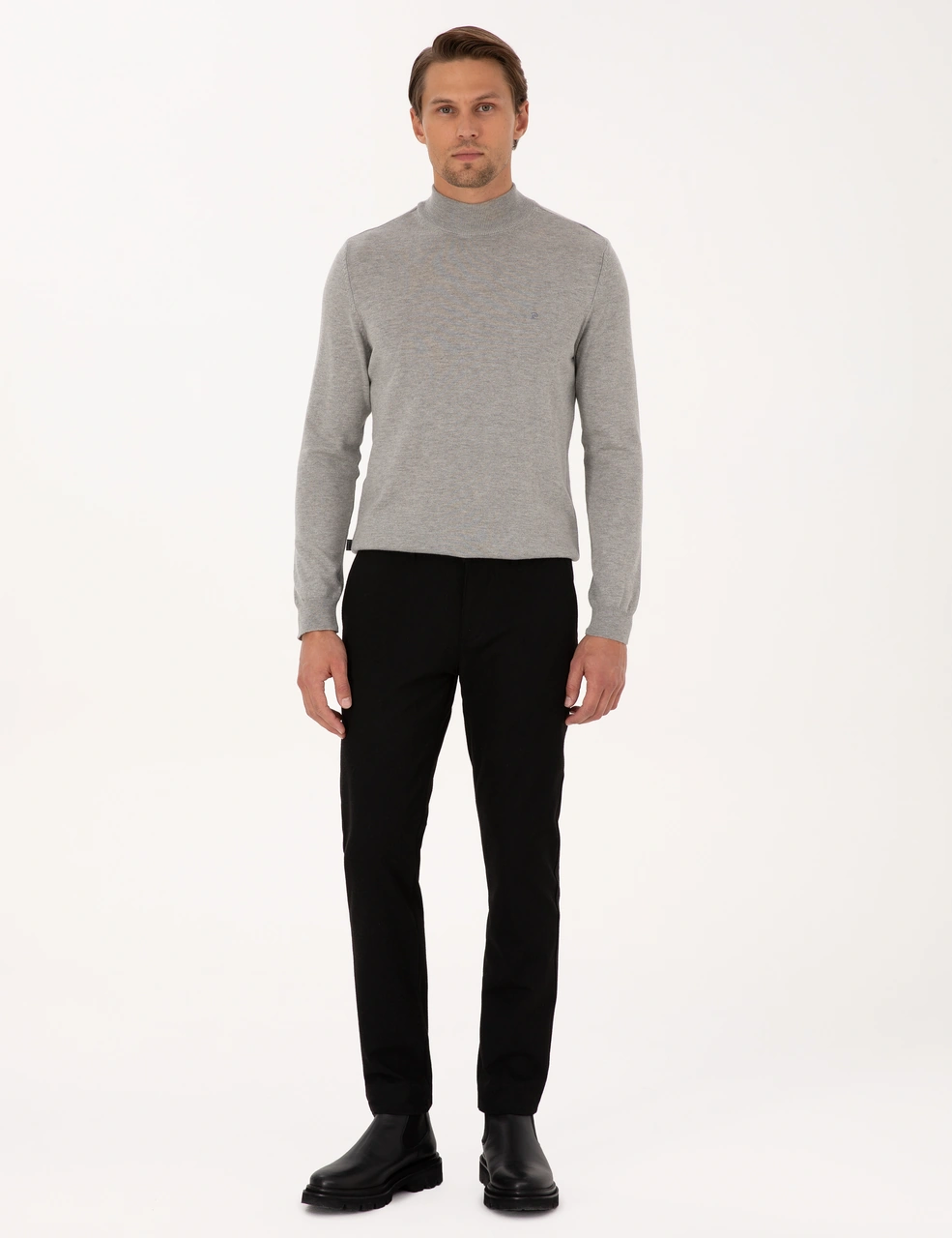 Pierre Cardin Erkek Siyah Pantolon Kanvas-chino 50310911-vr046
