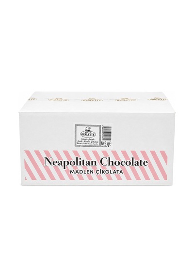 Ovalette Gümüş Sargılı Sütlü Madlen Çikolata 3 Kg