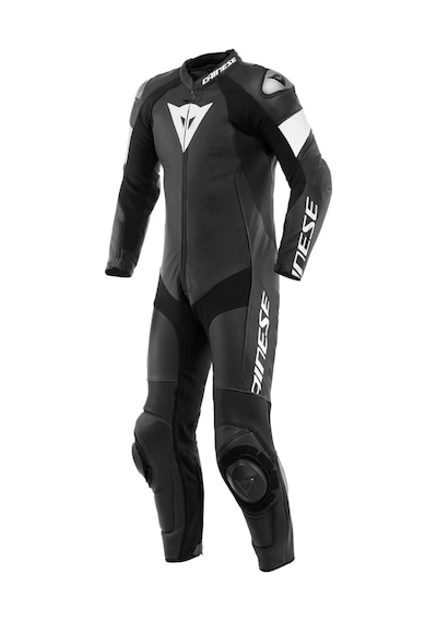 Dainese Daınese/tosa 1 Pcs Leather Suıt Perf. Black Black Whıte Siyah