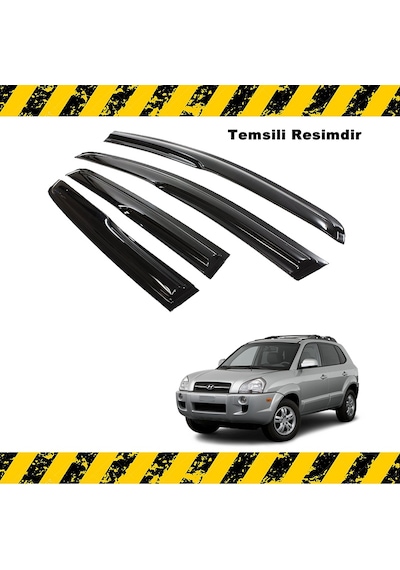 Hyundai Tucson Mügen Cam Rüzgarlığı 2005-2010 Arası 4 Lü N11.26825