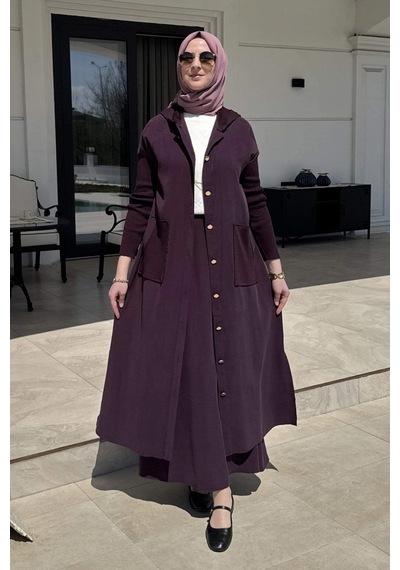 Rabia Şamlı Ada Modal Kap Mürdüm Normal