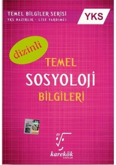 Karekök Yks Temel Sosyoloji Bilgileri