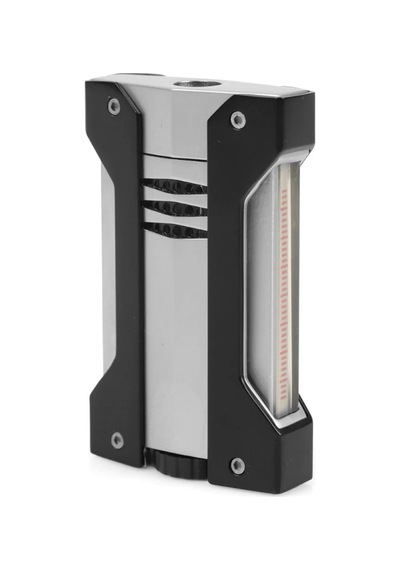 Conquistador Tek Torch Pürmüz Krom Siyah Defi Extreme Dizayn Metal Puro Çakmağı Cnq-024