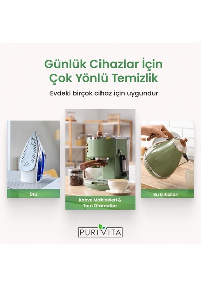 Evrensel Kahve Makinesi Kireç Çözücü 500 Ml - Kahve Makinesi Kireç Çözücü Sıvı - Sıvı Kireç Çözücü Diğer