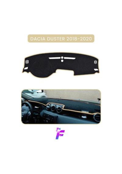 Dacıa Duster 2018-2020 Uyumlu Torpido Örtüsü Araca Özel Üretim Kolay Montaj Ta67