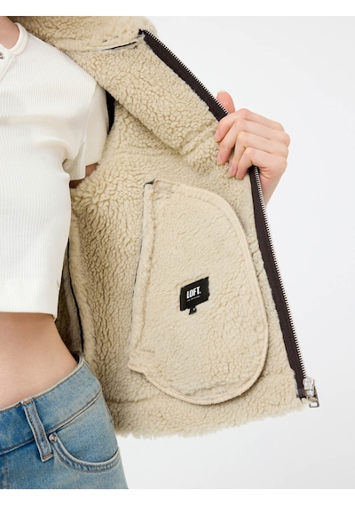 Loft Long Crop Kahverengi Kadın Mont Lf2040673 Kahverengi