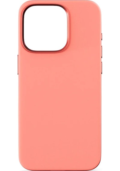 Epico Apple Uyumlu iPhone 16 Pro Mag+ Silikon Kılıf Peach Pink Şeftali