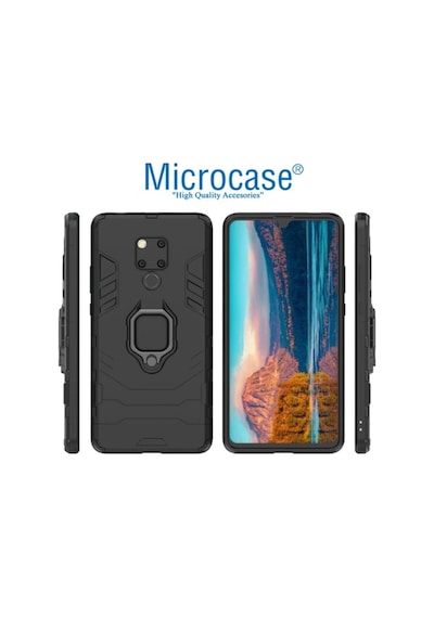 Huawei Mate 20 X Batman Serisi Yüzük Standli Kilif 359667779