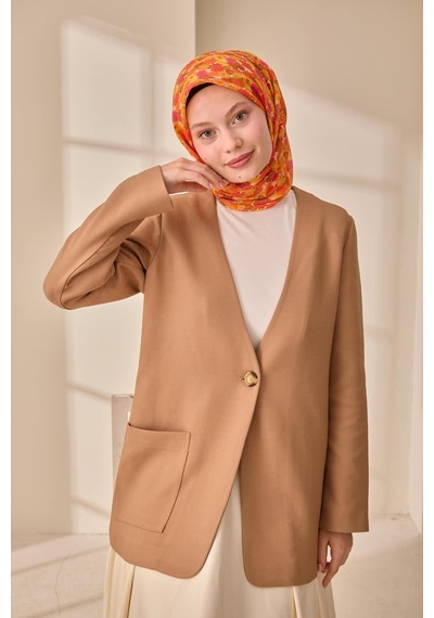 Silk Home Soft Eşarp 73092-17 Beyaz, Fuşya, Turuncu, Sarı