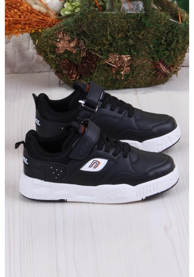Fort Cool Prax Rahat Hafif Sneaker Erkek Çocuk Ayakkabı Siyah