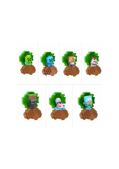 Minecraft Mini Mode Spawn Egg Sürpriz Figür Paketi Hxt64