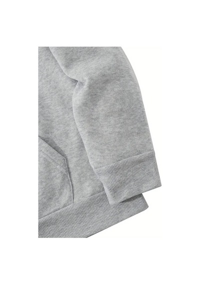 Medinenur Dreams Yazı Baskılı Kapüşonlu Sweatshirt Gri