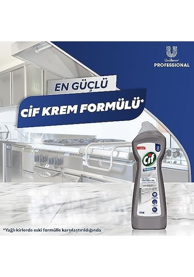 Profesyonel Çok Amaçlı Krem Temizleyici 750 Ml 1000'li Set