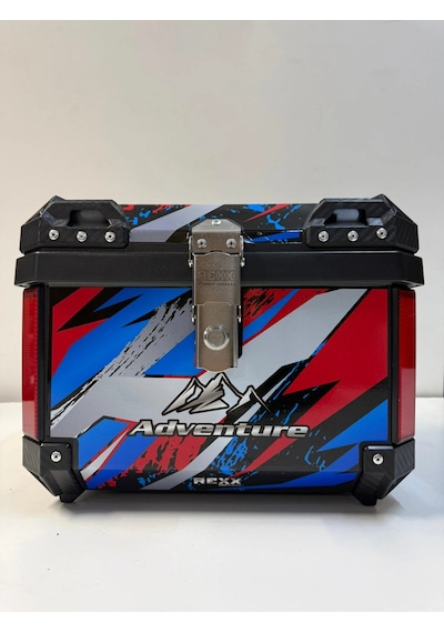 Rexx 45 Litre Abs Motosiklet Arka Çanta - 03-renkli Tek Renk