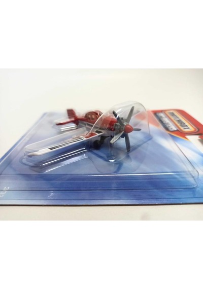Metal Gövdeli Matchbox Sky Busters Mbx Crop Duster Kırmızı Uçak Koleksiyonluk Pervaneli Model Uçak