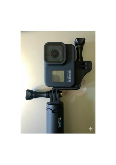 Gopro Hero 8 Dikey Çekim Aparatı Siyah