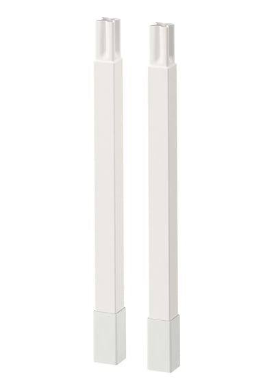 Ikea Enhet 2'li Mobilya Ayağı 22-24,5 Cm Beyaz
