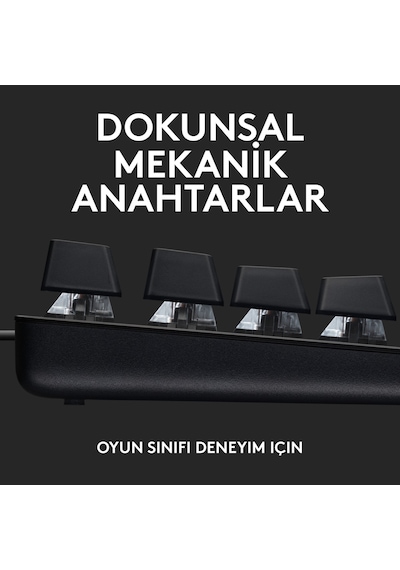 Logitech G413 SE Aydınlatmalı Tam Boyutlu Türkçe Q Tactile Switch Mekanik Oyuncu Klavye