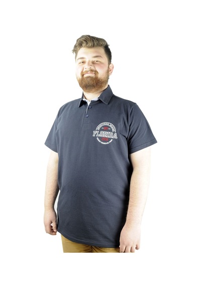 Mode Xl Erkek T Shirt Polo Florida 22303 Lacivert 001