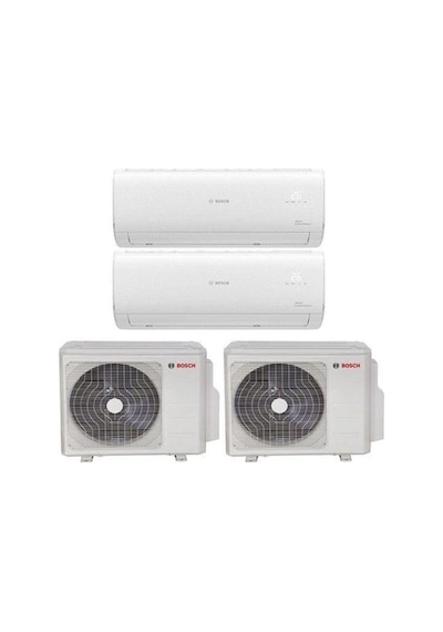 Bosch Multi Split İnverter Klima 72000 Btu Dış 36+36 + 2 İç Ünite 24000 + 24000 Btu