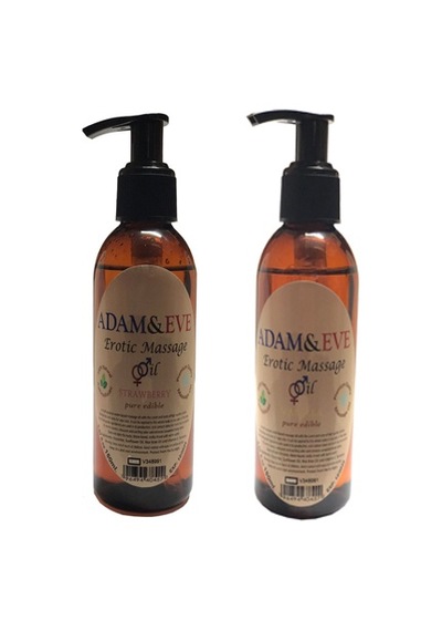 Hintohu Adam&eerkeklere Kadınlara Özel Çilek Vanilya Aromalı Masaj Yağı Massage Oil 125ml