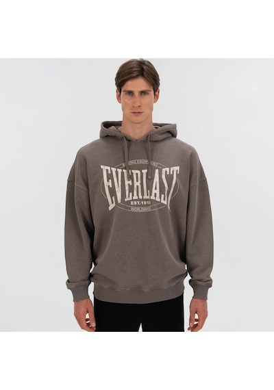Everlast Authentic Boxing Oversize Erkek Gri Sweatshirt Tm0010 Gri