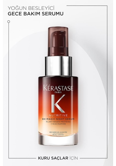 Kerastase Nutritive 8h Magic Night Yoğun Besleyici Gece Serumu 30 Ml