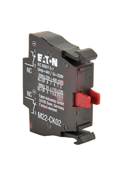 Eaton M22-ck02 Buton Aksesuarı: Yardımcı Kontak 2nk