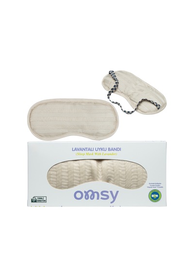 Omsy Lavantalı Uyku Bandı Bej 1 Adet