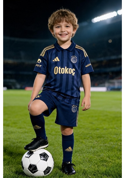 Adidas Fenerbahçe Lisanslı Çocuk 3'lü Takım At013cfs06400 Lacivert