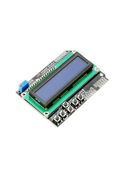 Robotistan Arduino İle Uyumlu Lcd Ve Tuş Takımı Shieldi