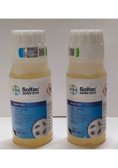 Bayer Solfac 25 EC Haşere İlacı 2 x 100 ML