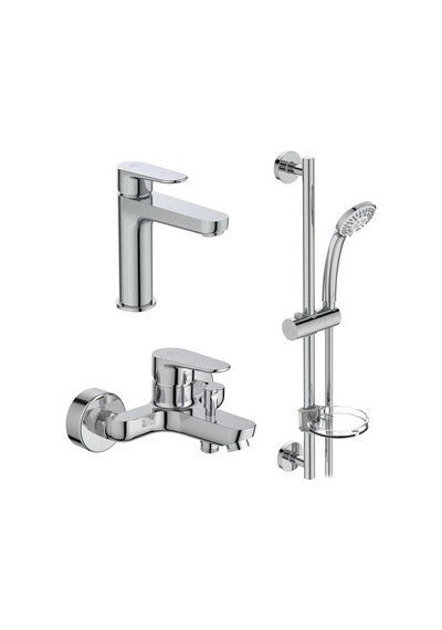 Ideal Standard Cerafine O 3 Lü Aplike Banyo Seti, Krom, 3 Parça Bc554aa+bc500aa+b9503aa Is.35.03.01.01 Krom