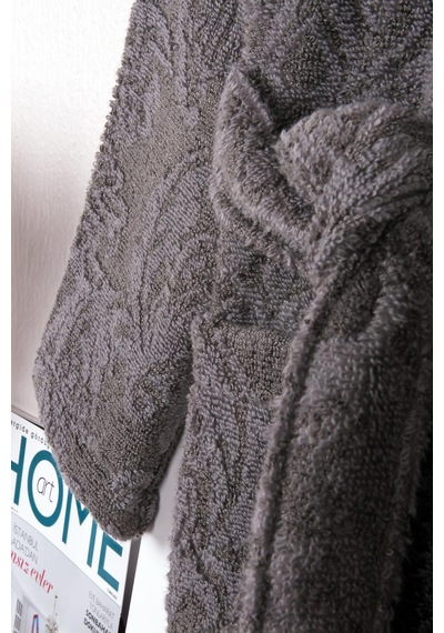 Microcotton Bayan Şalyaka Bornoz Çok Renkli