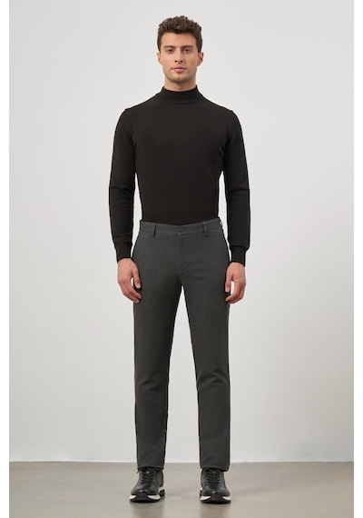 İmza Koyu Antrasit Düz Gabardin Slim Fit Casual Pantolon 1003245108 Koyu Antrasit İmza Koyu Antrasit Düz Gabardin Slim Fit Casual Pantolon 1003245108 Koyu Antrasit
