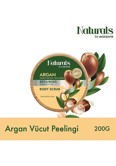 Naturals By Watsons Argan Vücut Scrub 200g