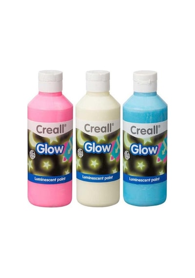 Creall Karanlıkta Parlayan Boya Seti 3 Ad.250Ml