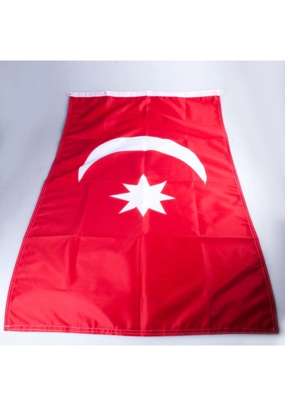 Mehmet Akif Ersoy Bayrağı Ve Alpaka Kumaş Türk Bayrağı 2'li Set 70x105cm Diğer