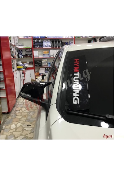 Bmw F30 2012-2013-2014 Parlak Siyah M4 Ayna Kapağı