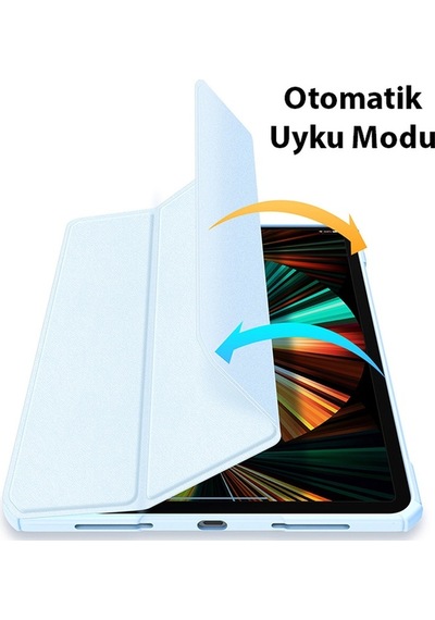 Dux Ducis Apple Uyumlu iPad Pro 12.9 2022-2021-2020-2018 Copa Kapaklı Kılıf