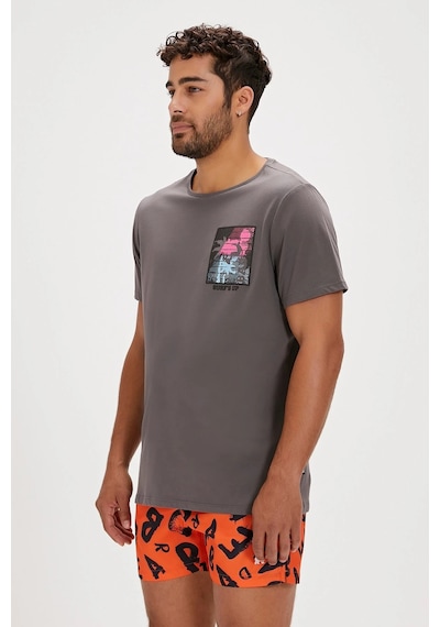 Bad Bear Lorenzo Erkek T-shirt Siyah