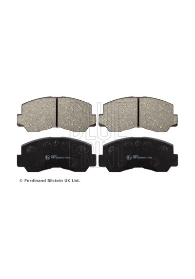 Blue Prınt Adc44216 Fren Balatası Ön 127Mm Celıca 1.6 Coupe St 80-